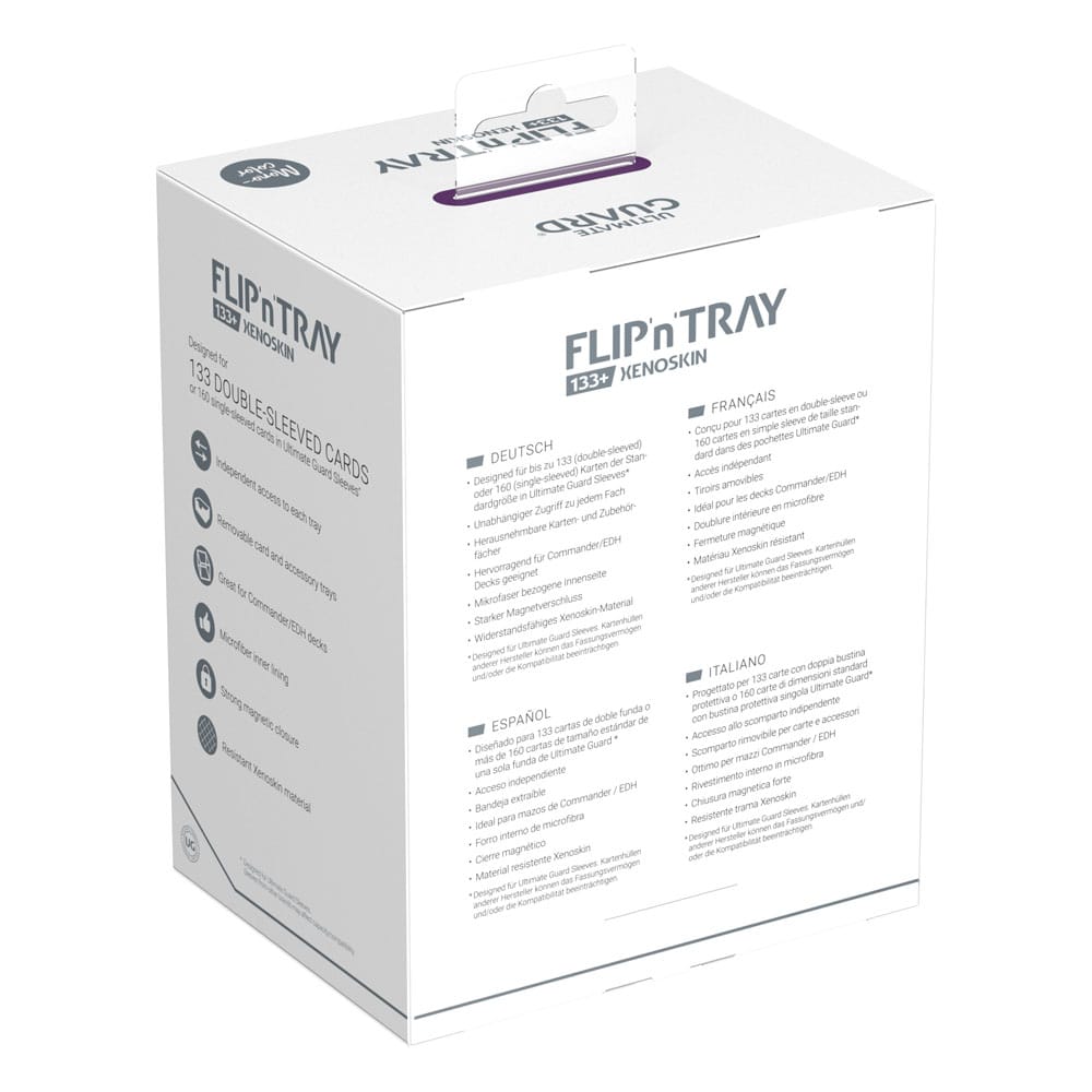 Ultimate Guard Ultimate Guard Flip'n'Tray 133+ Xenoskin - Purple