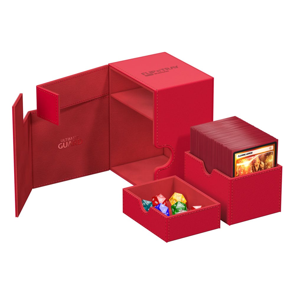 Ultimate Guard Ultimate Guard Flip'n'Tray 133+ Xenoskin - Red