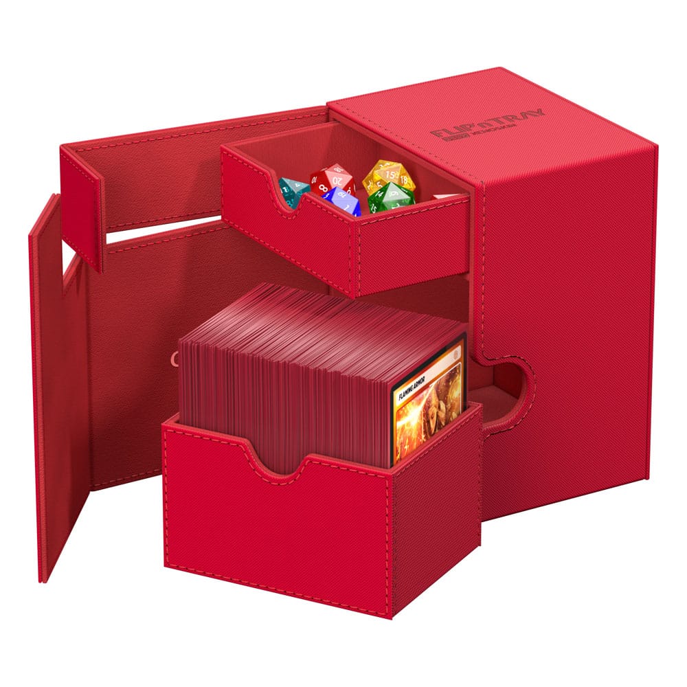 Ultimate Guard Ultimate Guard Flip'n'Tray 133+ Xenoskin - Red