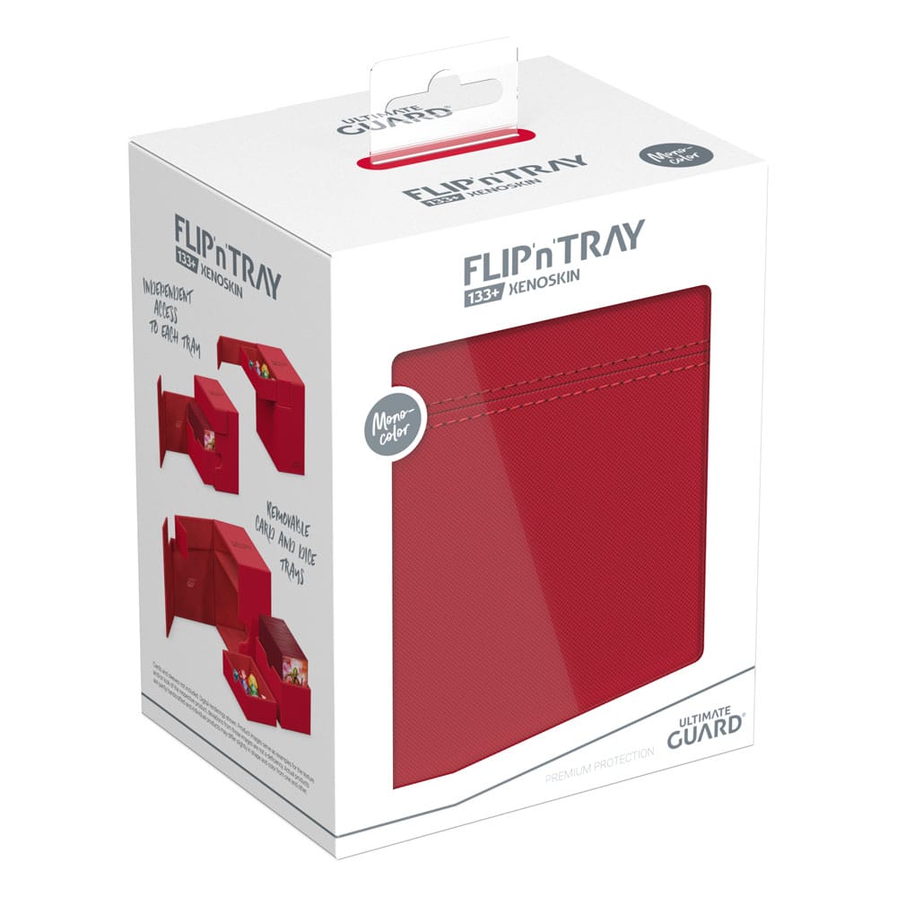Ultimate Guard Ultimate Guard Flip'n'Tray 133+ Xenoskin - Red
