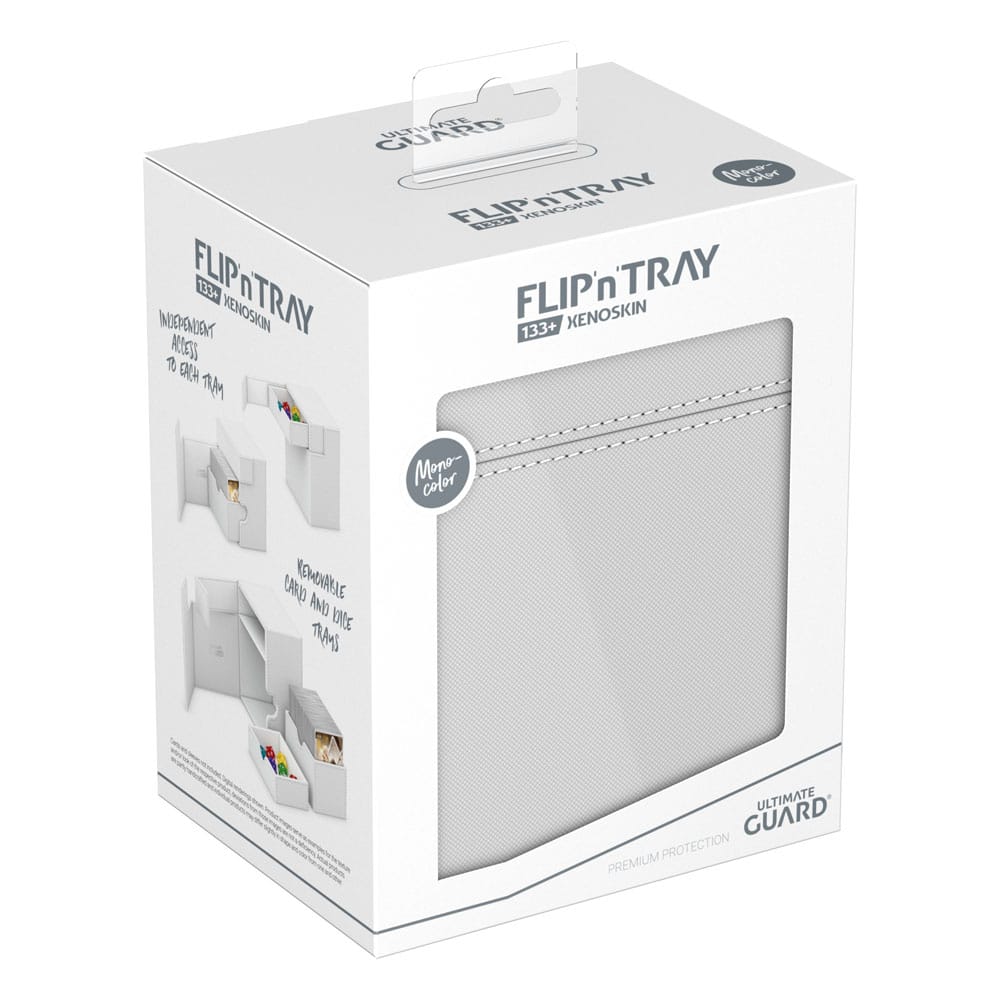Ultimate Guard Ultimate Guard Flip'n'Tray 133+ Xenoskin - White