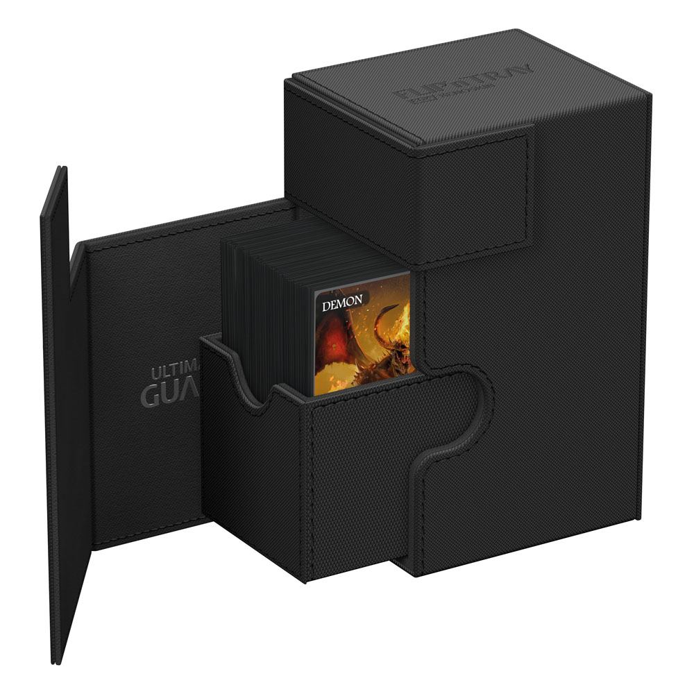 Ultimate Guard Ultimate Guard Flip'n'Tray 80+ Xenoskin - Black