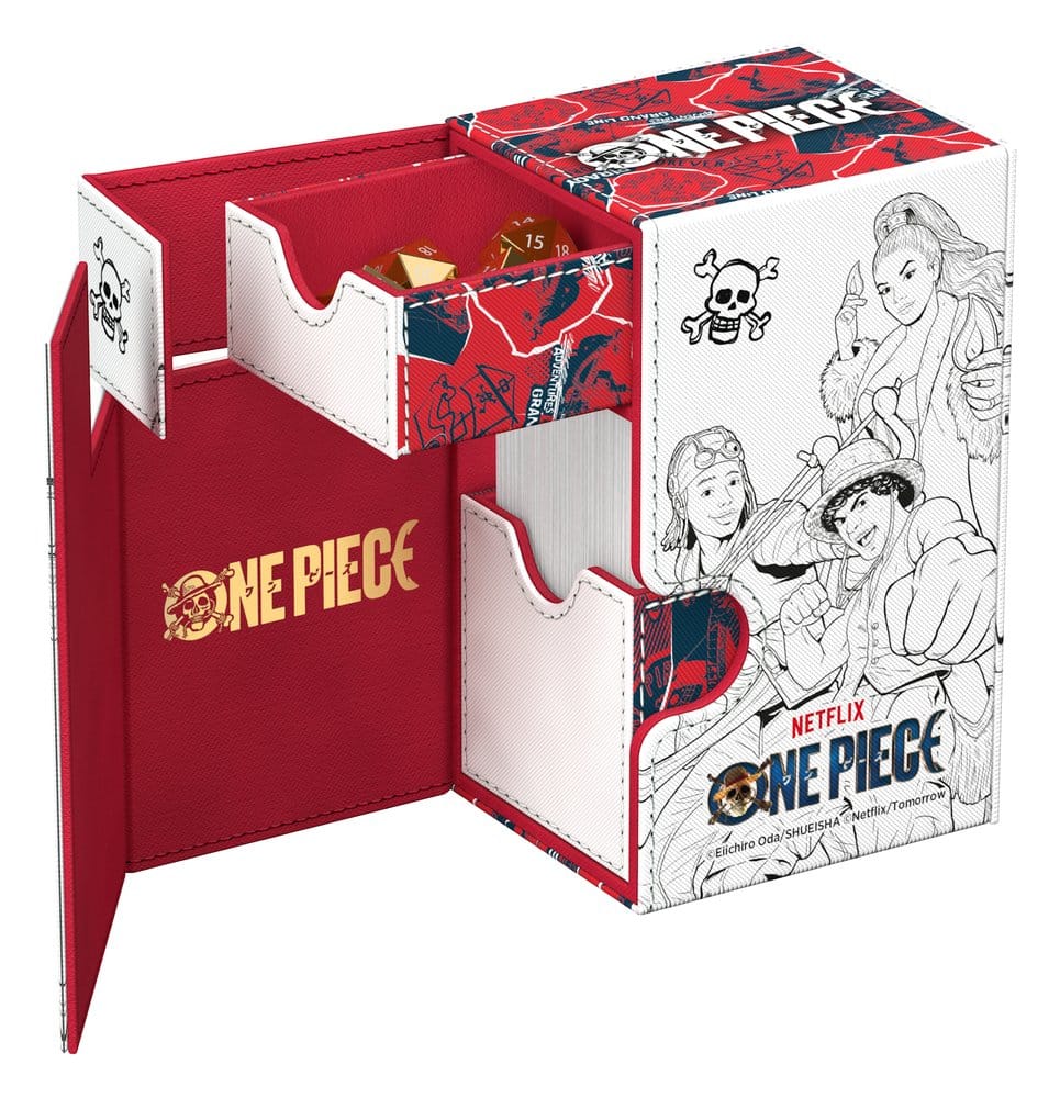 Ultimate Guard Ultimate Guard Flip'n'Tray 80+ Xenoskin NETFLIX ONE PIECE - Sketch