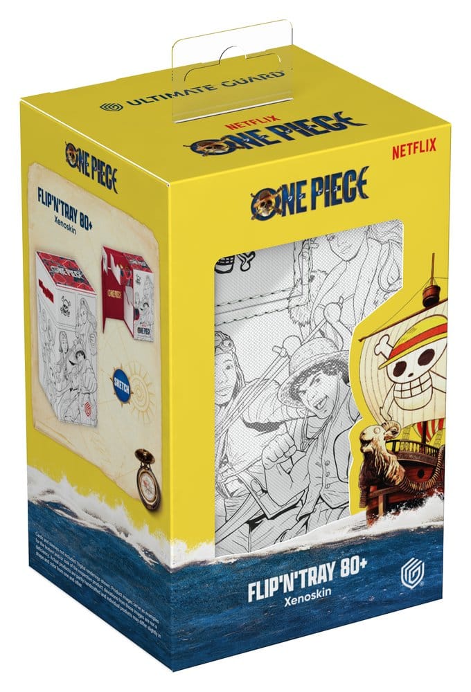 Ultimate Guard Ultimate Guard Flip'n'Tray 80+ Xenoskin NETFLIX ONE PIECE - Sketch
