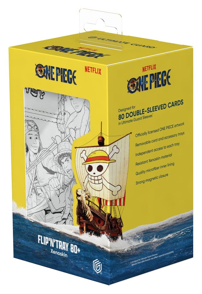 Ultimate Guard Ultimate Guard Flip'n'Tray 80+ Xenoskin NETFLIX ONE PIECE - Sketch
