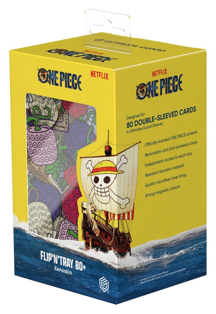 Ultimate Guard Ultimate Guard Flip'n'Tray 80+ Xenoskin NETFLIX ONE PIECE - Devil Fruits