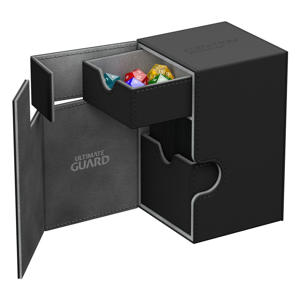 Ultimate Guard Ultimate Guard Flip´n´Tray Deck Case 100+ Standardgröße XenoSkin Schwarz