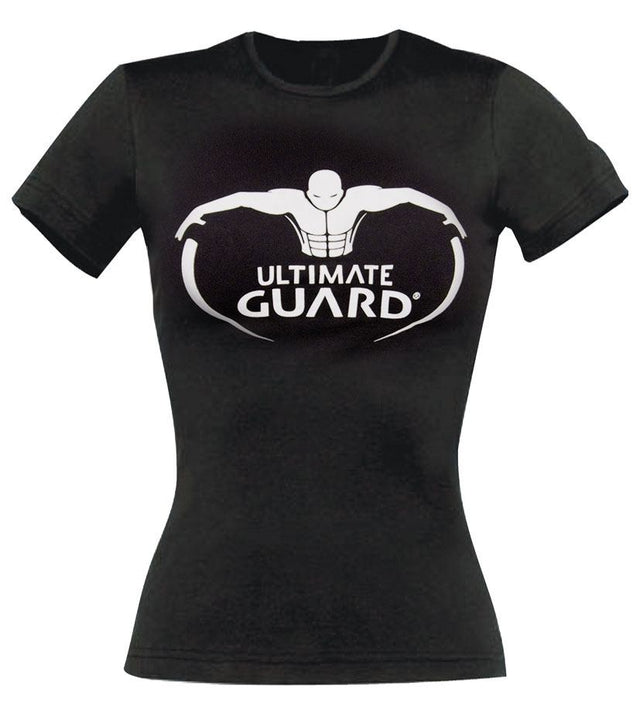 Ultimate Guard Ultimate Guard Girlie T-Shirt Logo Schwarz Größe L