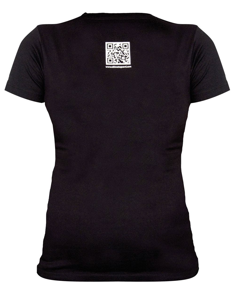 Ultimate Guard Ultimate Guard Girlie T-Shirt Logo Schwarz Größe M