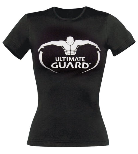 Ultimate Guard Ultimate Guard Girlie T-Shirt Logo Schwarz Größe XS