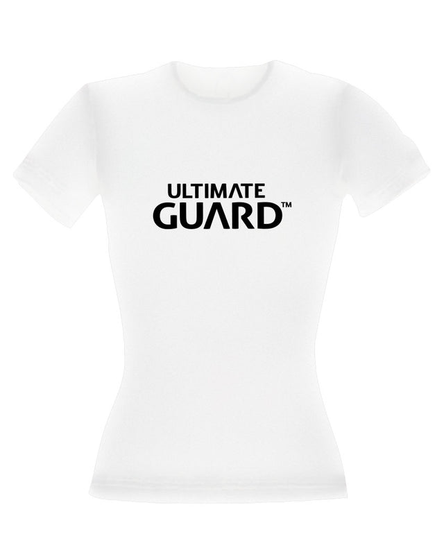 Ultimate Guard Ultimate Guard Girlie T-Shirt Wordmark Weiß Größe L