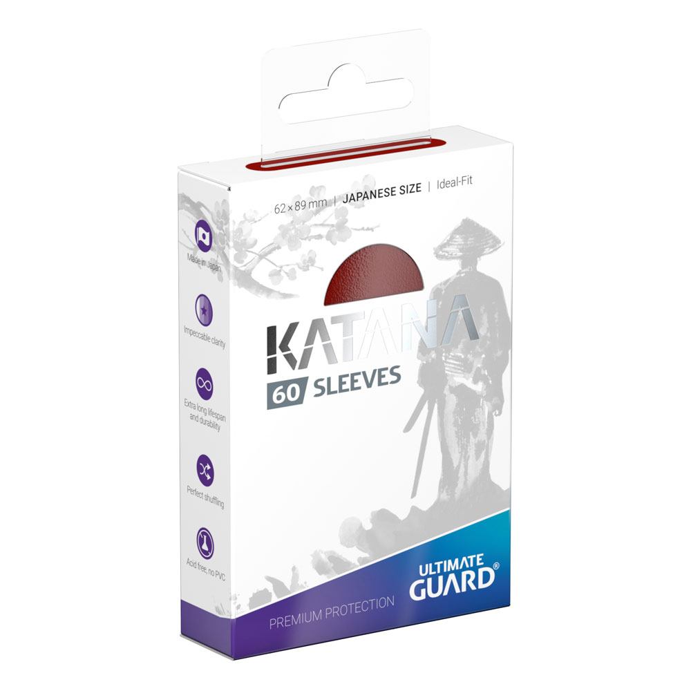 Ultimate Guard Ultimate Guard Katana Sleeves Japanese Size (60) - Red