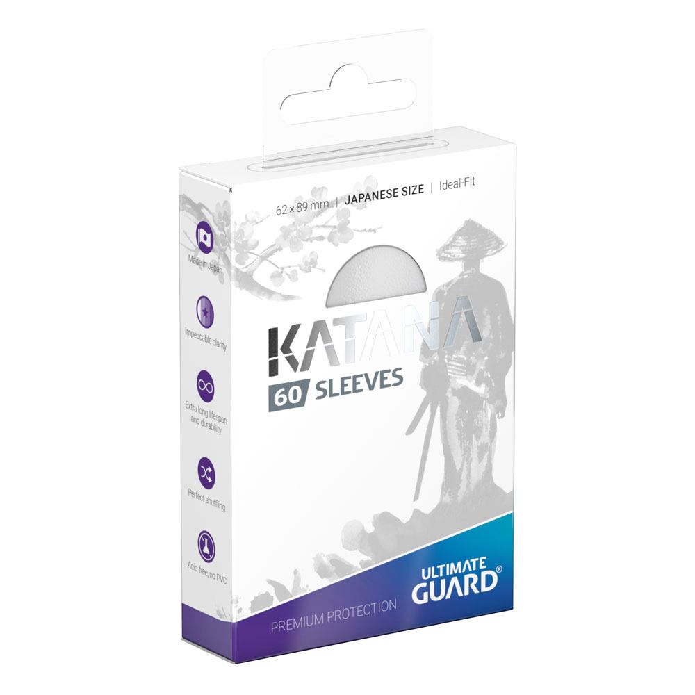 Ultimate Guard Ultimate Guard Katana Sleeves Japanese Size (60) - White