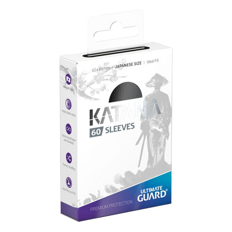 Ultimate Guard Ultimate Guard Katana Sleeves Japanese Size (60) - Black