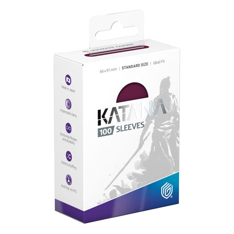 Ultimate Guard Ultimate Guard Katana Sleeves Standard Size (100) - Radiant Plum
