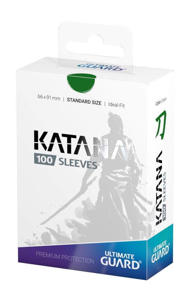 Ultimate Guard Ultimate Guard Katana Sleeves Standard Size (100) - Green