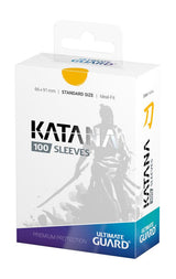 Ultimate Guard Ultimate Guard Katana Sleeves Standard Size (100) - Yellow