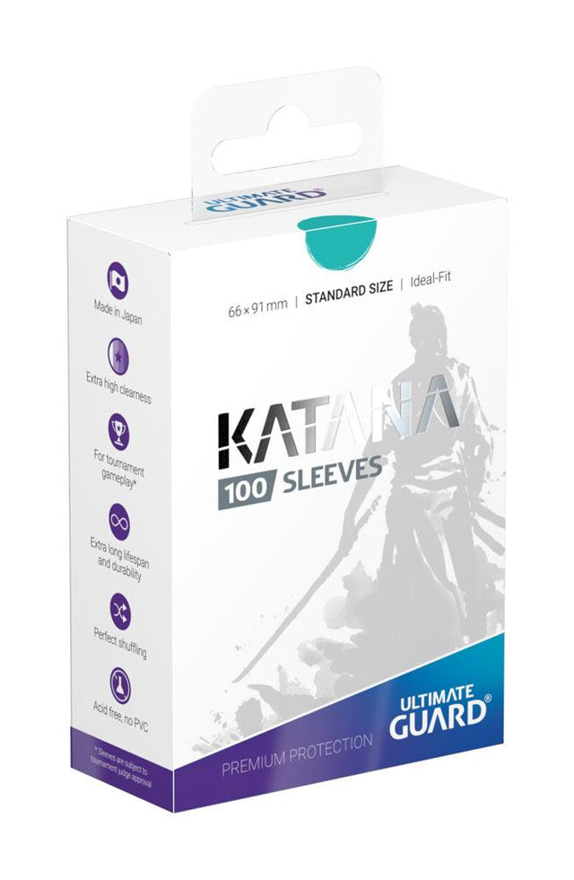 Ultimate Guard Ultimate Guard Katana Sleeves Standard Size (100) - Turquoise