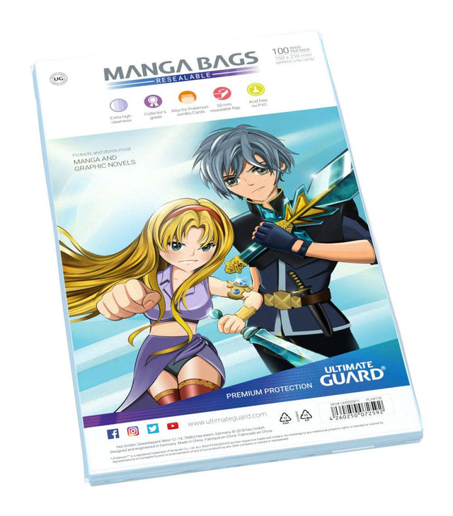 Ultimate Guard Ultimate Guard Manga Bags Resealable (100)