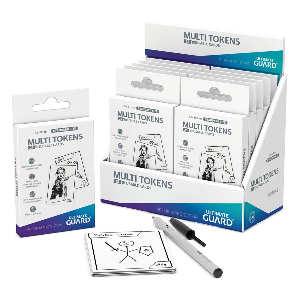 Ultimate Guard Ultimate Guard Multi Tokens Standard Size (25)