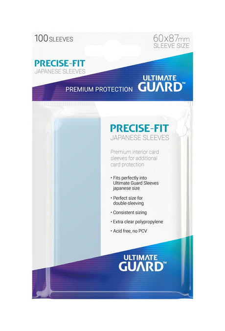Ultimate Guard Ultimate Guard Precise-Fit Sleeves Japanese Size (100)