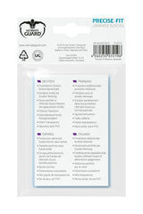 Ultimate Guard Ultimate Guard Precise-Fit Sleeves Japanese Size (100)