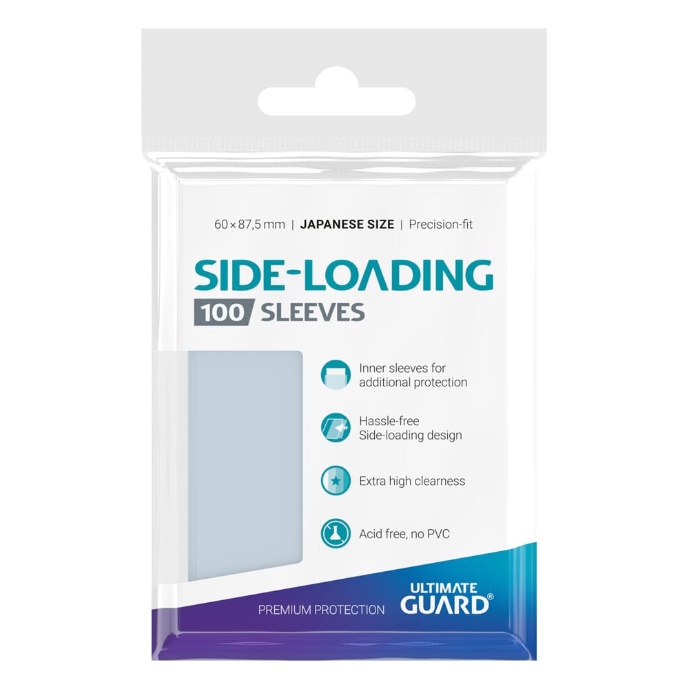 Ultimate Guard Ultimate Guard Precise-Fit Sleeves Japanese Size (100) - Side-Loading