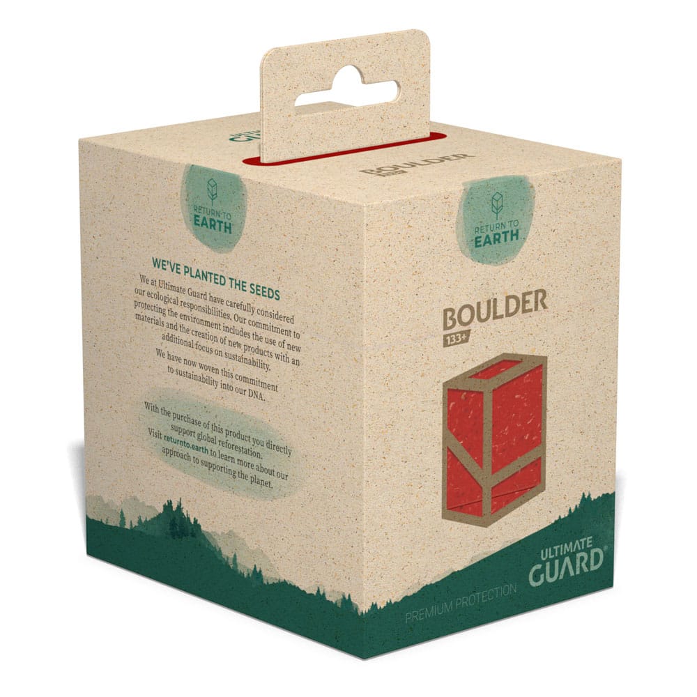 Ultimate Guard Ultimate Guard Return to Earth Boulder 133+ - Red