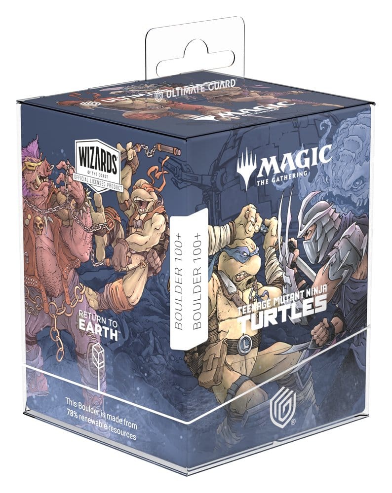 Ultimate Guard Ultimate Guard RTE Boulder 100+ Magic The Gathering | Teenage Mutant Ninja Turtles - Technodrome Battle