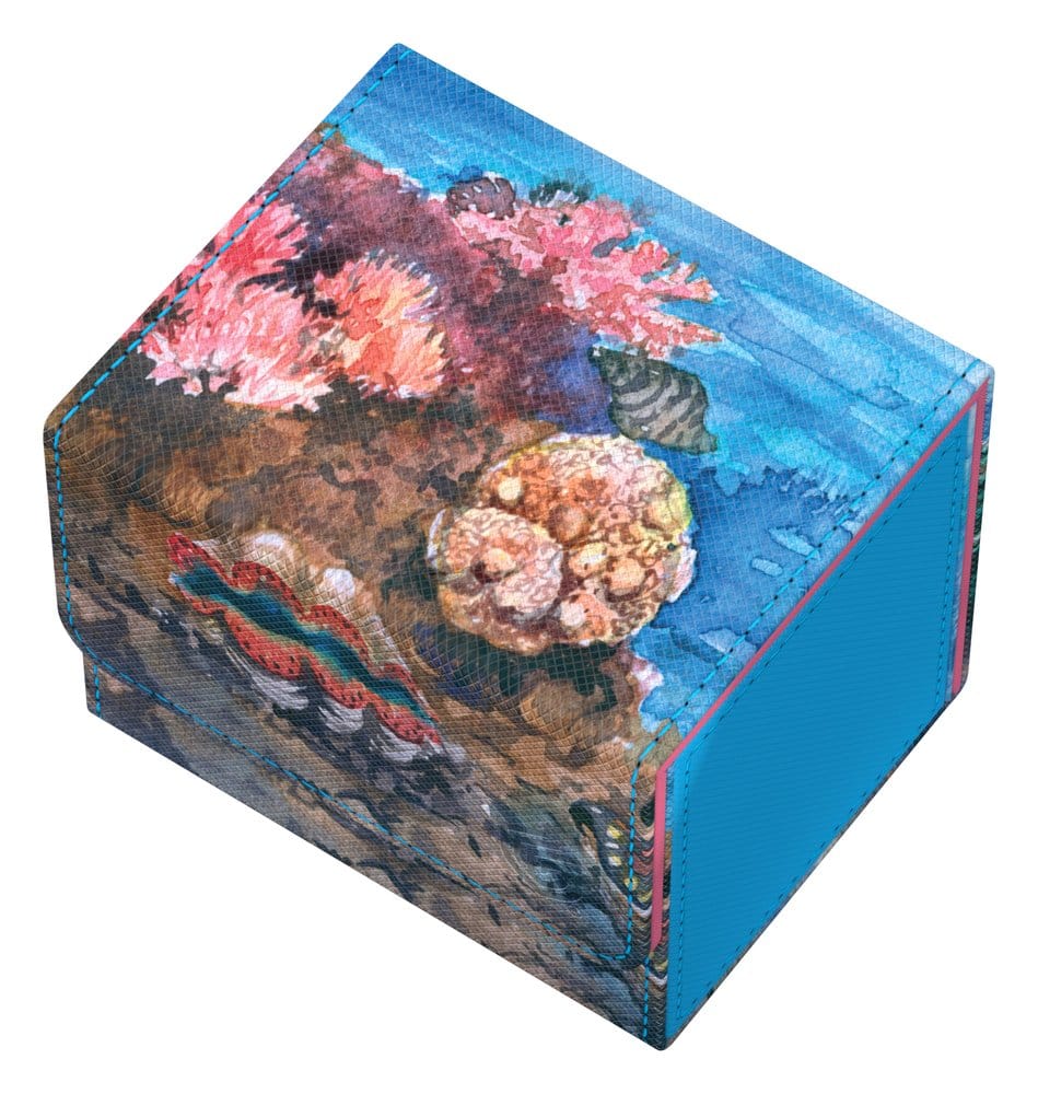 Ultimate Guard Ultimate Guard Sidewinder 100+ Xenoskin "Coral Places" - Seablue Hush