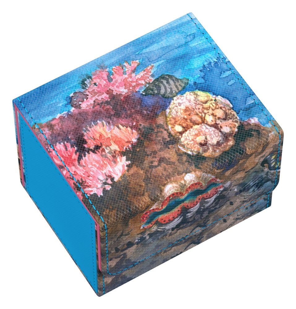 Ultimate Guard Ultimate Guard Sidewinder 100+ Xenoskin "Coral Places" - Seablue Hush