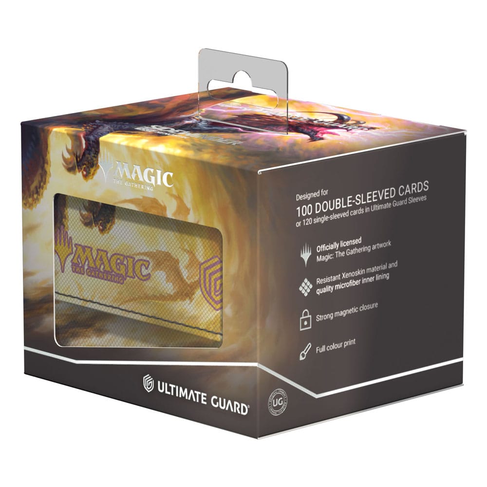 Ultimate Guard Ultimate Guard Sidewinder 100+ Xenoskin Magic The Gathering "Tarkir Dragonstorm" Ghostfire - Stormscale
