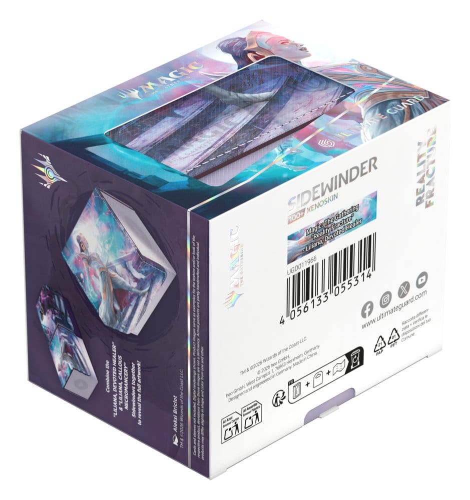 Ultimate Guard Ultimate Guard Sidewinder 100+ Xenoskin Magic The Gathering "Reality Fracture" - Liliana, Devoted Healer
