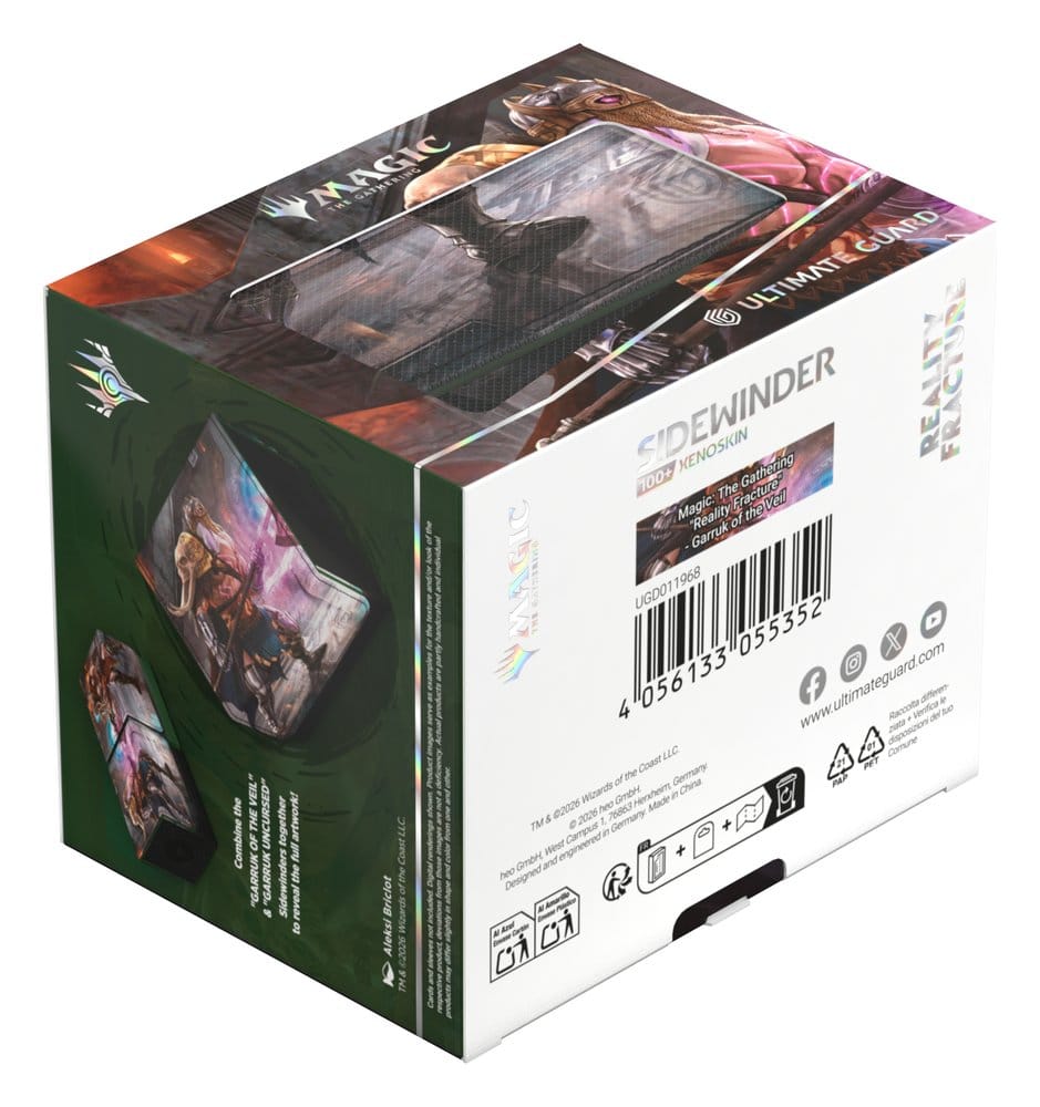 Ultimate Guard Ultimate Guard Sidewinder 100+ Xenoskin Magic The Gathering "Reality Fracture" - Garruk of the Veil
