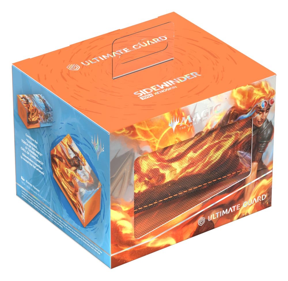 Ultimate Guard Ultimate Guard Sidewinder 100+ Xenoskin Magic The Gathering "Reality Fracture" - Chandra, Torch of