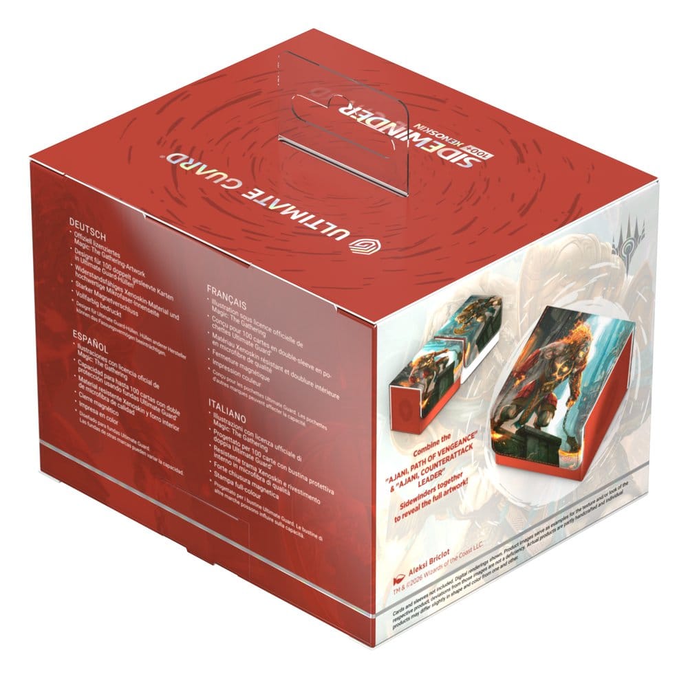Ultimate Guard Ultimate Guard Sidewinder 100+ Xenoskin Magic The Gathering "Reality Fracture" - Ajani, Path of Vengeance