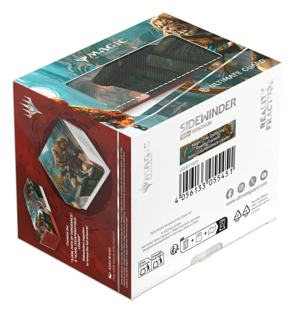 Ultimate Guard Ultimate Guard Sidewinder 100+ Xenoskin Magic The Gathering "Reality Fracture" - Ajani, Counterattack