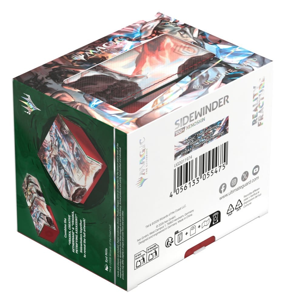Ultimate Guard Ultimate Guard Sidewinder 100+ Xenoskin Magic The Gathering "Reality Fracture" - Vraska, Creative
