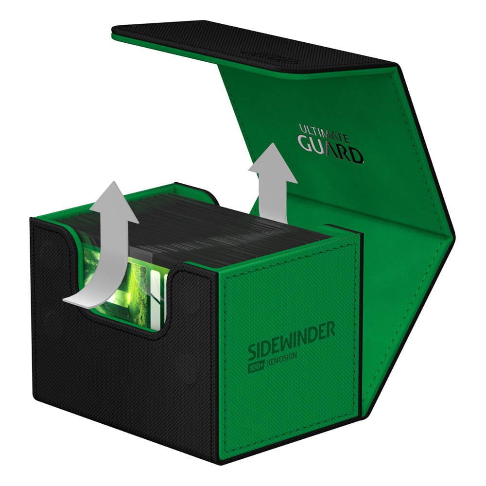 Ultimate Guard Ultimate Guard Sidewinder 100+ Xenoskin Synergy - Black/Green