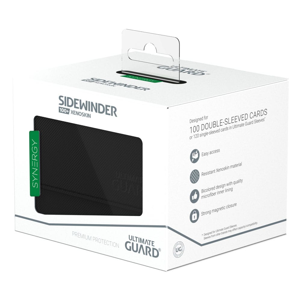 Ultimate Guard Ultimate Guard Sidewinder 100+ Xenoskin Synergy - Black/Green