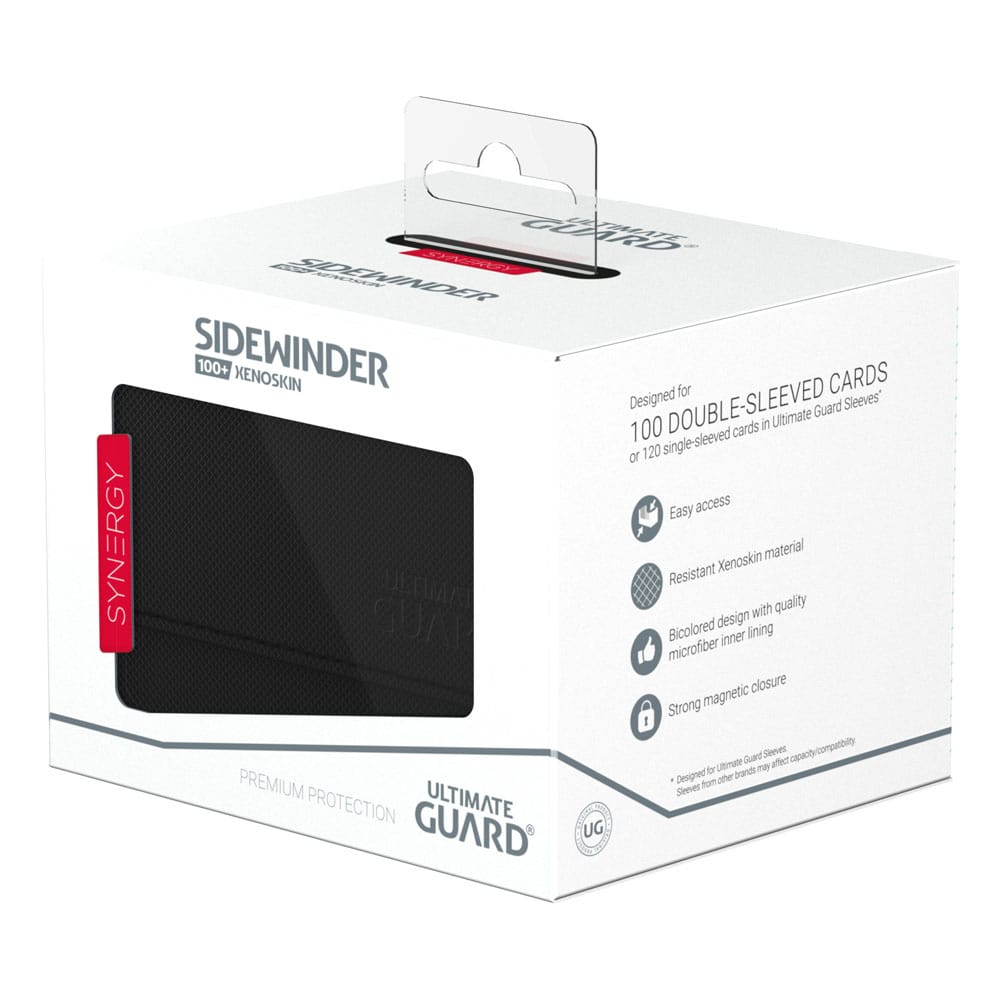 Ultimate Guard Ultimate Guard Sidewinder 100+ Xenoskin Synergy - Black/Red