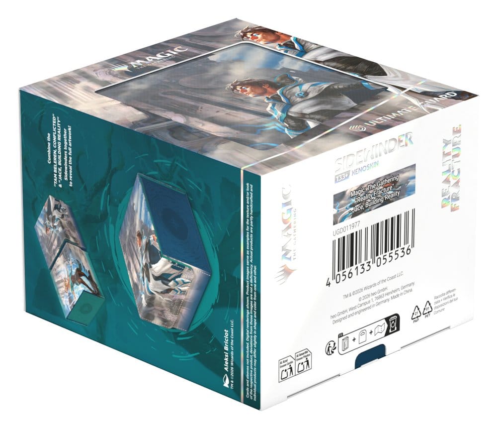 Ultimate Guard Ultimate Guard Sidewinder 133+ Xenoskin Magic The Gathering "Reality Fracture" - Jace, Building Reality