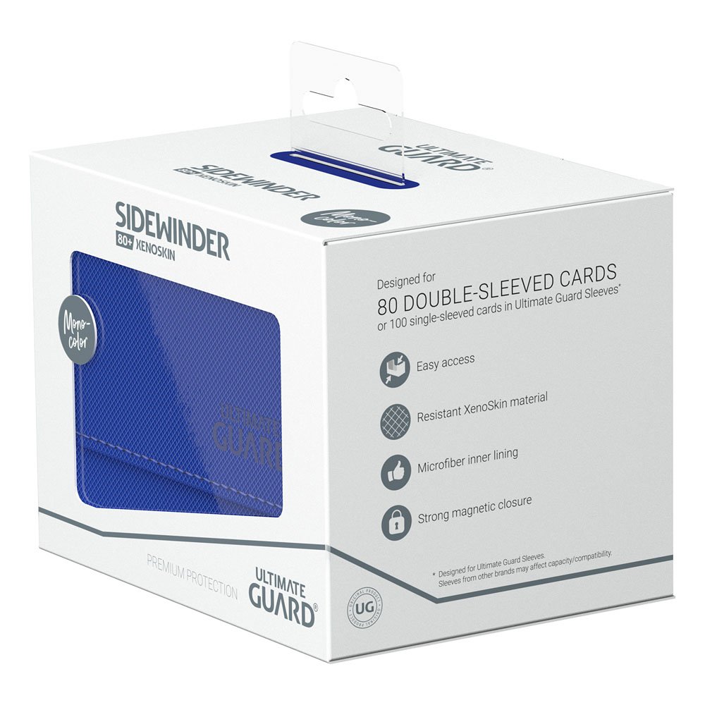 Ultimate Guard Ultimate Guard Sidewinder 80+ Xenoskin - Blue