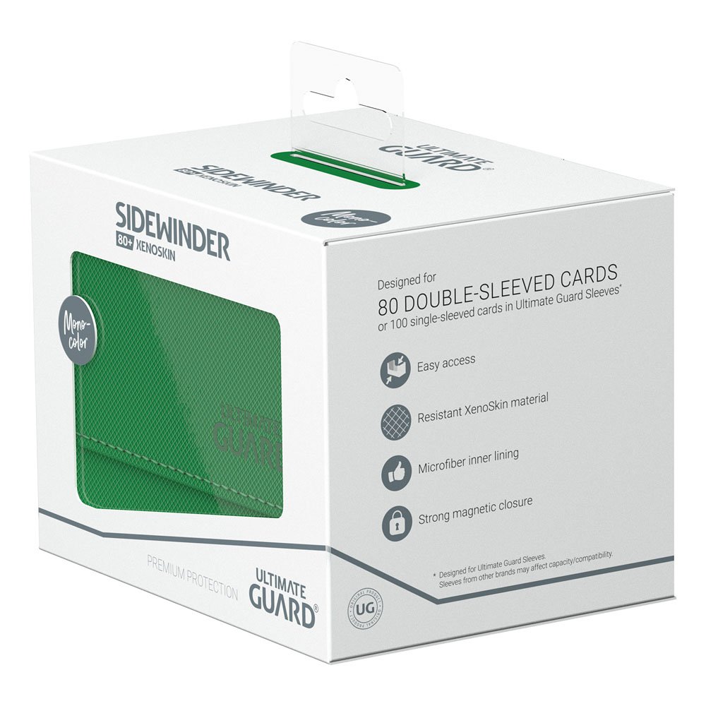 Ultimate Guard Ultimate Guard Sidewinder 80+ Xenoskin - Green