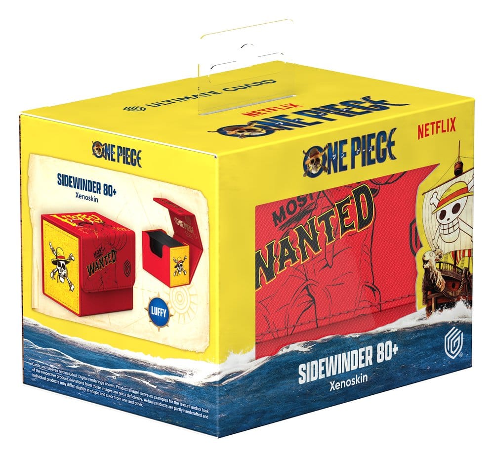 Ultimate Guard Ultimate Guard Sidewinder 80+ Xenoskin NETFLIX ONE PIECE - Luffy