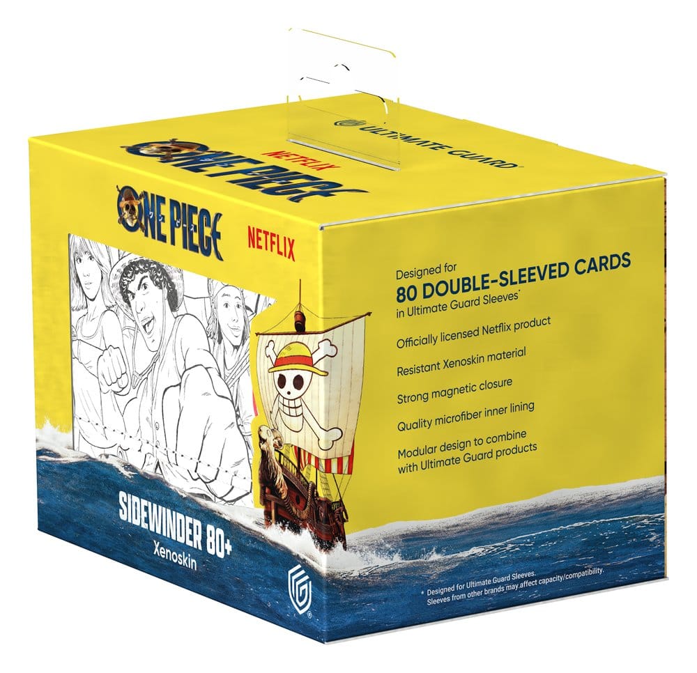Ultimate Guard Ultimate Guard Sidewinder 80+ Xenoskin NETFLIX ONE PIECE - Sketch