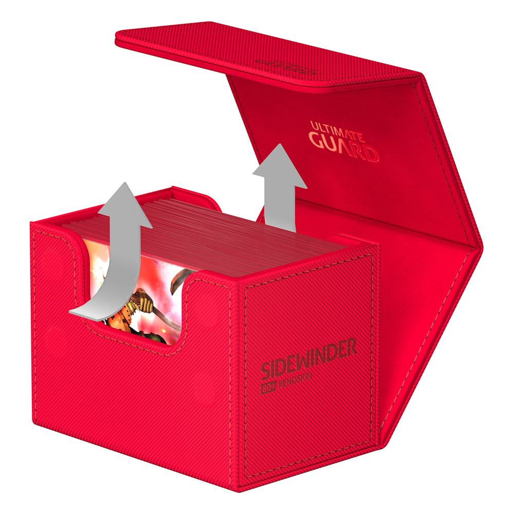Ultimate Guard Ultimate Guard Sidewinder 80+ Xenoskin - Red