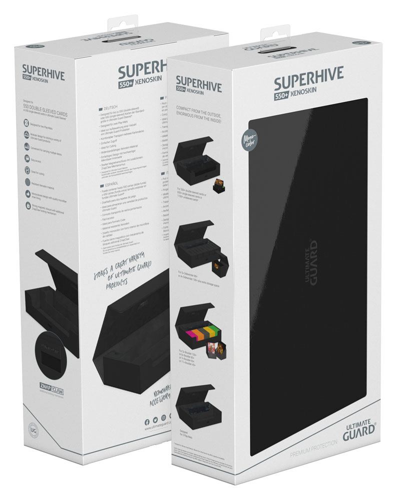 Ultimate Guard Ultimate Guard Superhive 550+ Xenoskin - Black