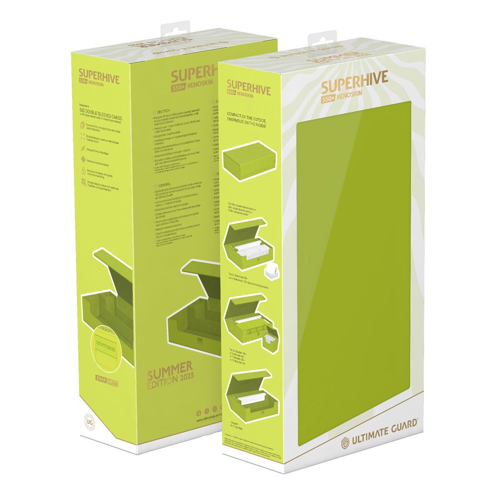 Ultimate Guard Ultimate Guard Superhive 550+ Xenoskin "Summer Edition 2025" - Lime