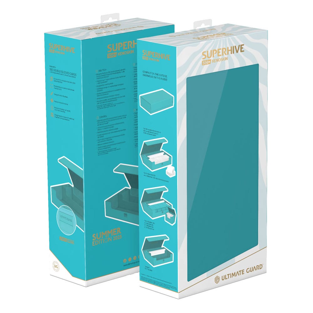 Ultimate Guard Ultimate Guard Superhive 550+ Xenoskin "Summer Edition 2025" - Lagoon